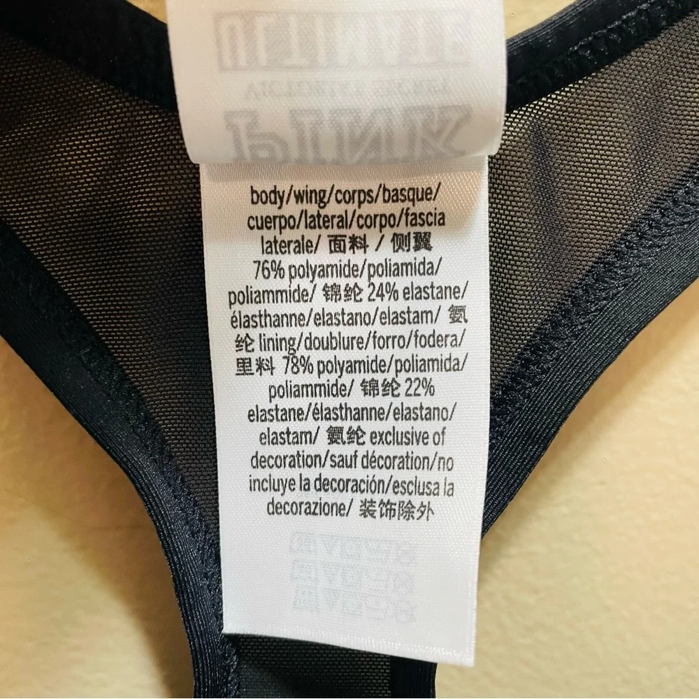 PINK Victoria's Secret Women's Blue Sports Bra Small